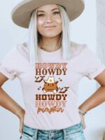 Howdy Pumpkin T-shirt | Graphic Tee