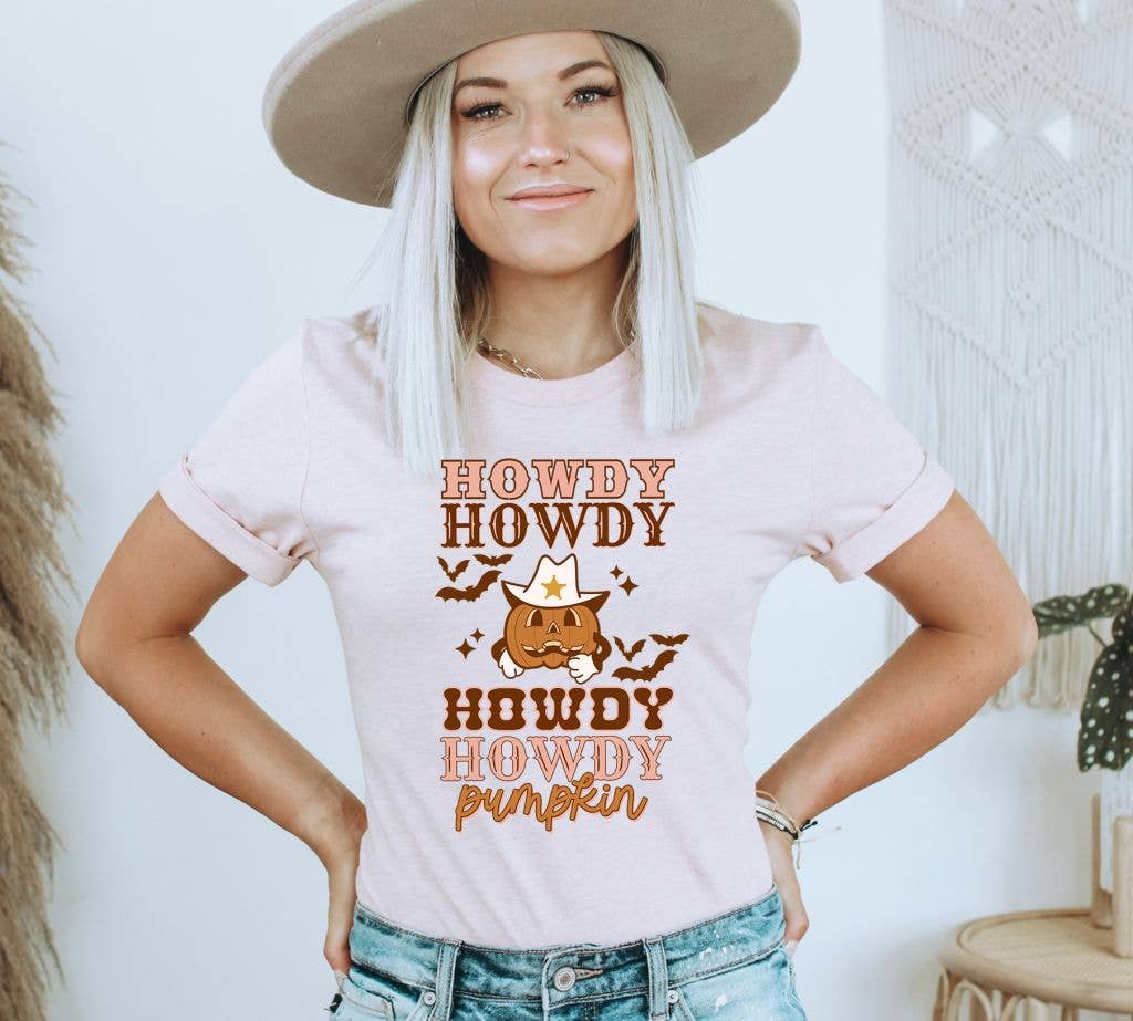 Howdy Pumpkin T-shirt | Graphic Tee