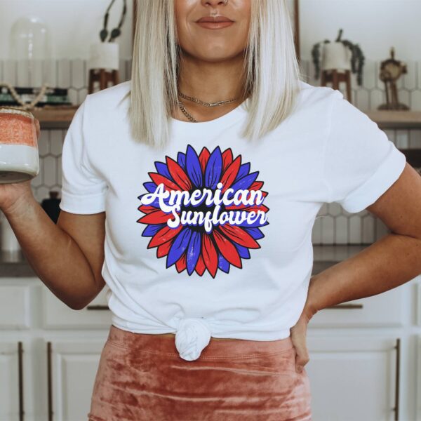 American Sunflower T-shirt | Graphic Tee