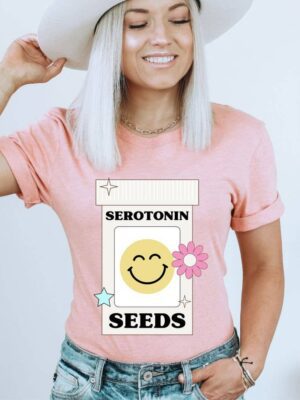 Serotonin Seeds T-shirt | Graphic Tee