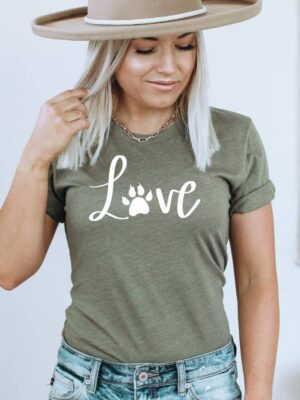 Love Dog T-shirt | Graphic Gift