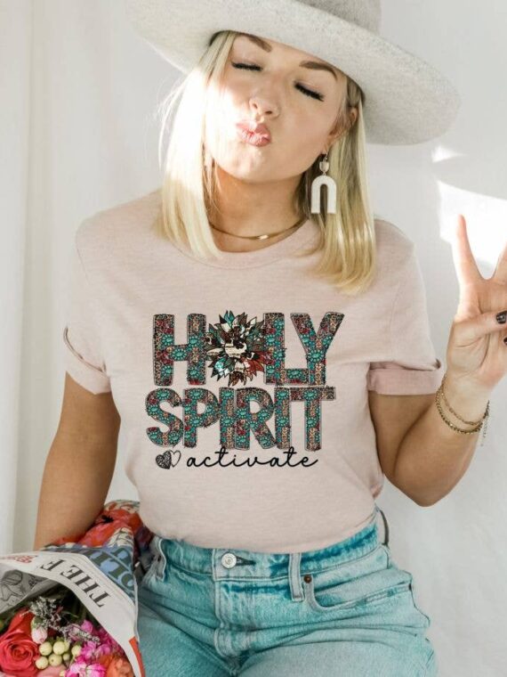 Holy Spirit Activate T-shirt | Graphic Tee