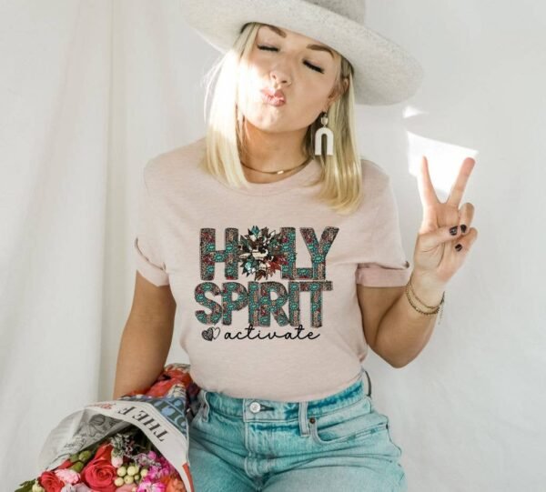 Holy Spirit Activate T-shirt | Graphic Tee