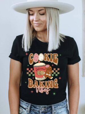 Cookie Baking Vibes T-shirt  | Graphic Tee