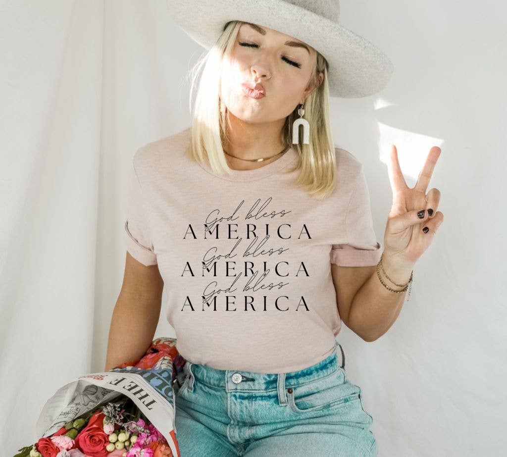 God Bless America T-shirt | Graphic Tee