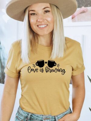 Love Is Brewing T-shirt | Women's Shirt