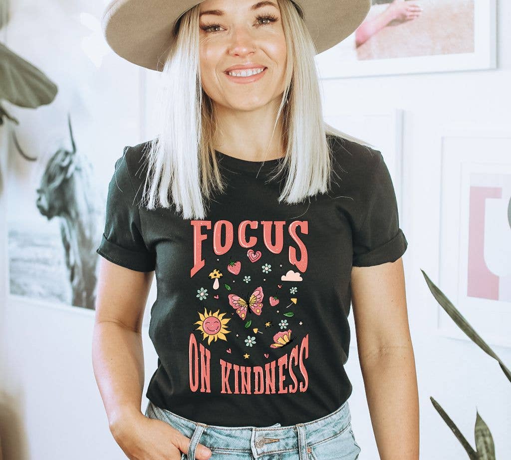 Focus On Kindness T-shirt | Graphic Tee