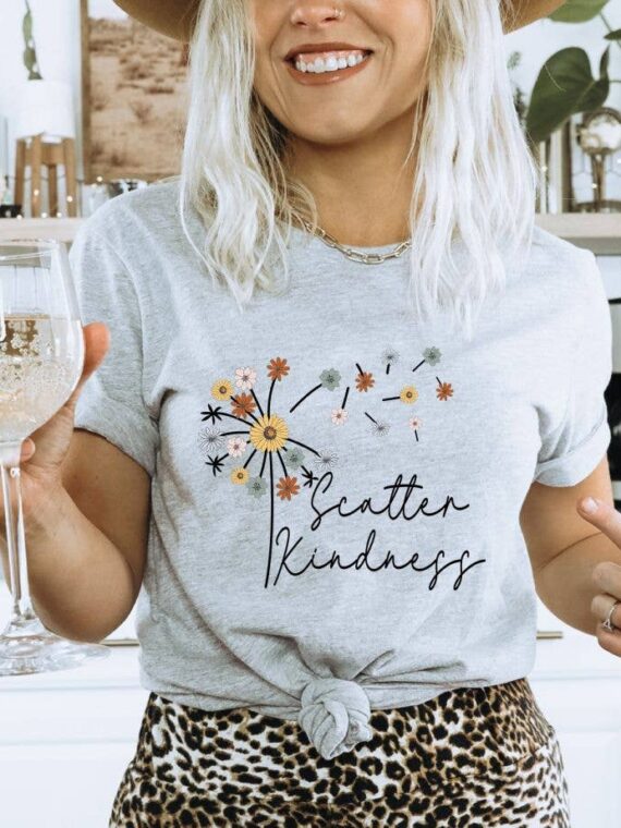 Scatter Kindness T-shirt | Graphic Tee