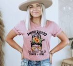 Motherhood The Perfect Mix Of Chaos T-shirt