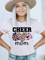 Cheer Mom T-shirt | Graphic Tee | Mama Shirt