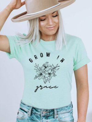 Grown in Grace T-shirt | Graphic Top