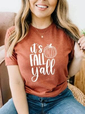 It's Fall Y'all T-shirt | Graphic T-shirt
