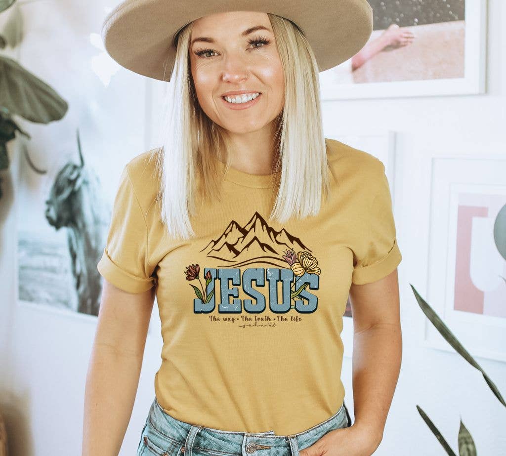 Jesus The Way The Truth The Life T-shirt | Jesus Top