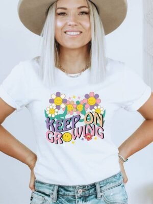 Keep On Growing T-shirt | Graphic Top