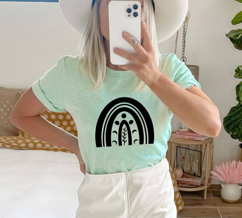 Mystical Moon Phases T-shirt | Women's Shirt