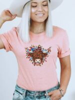 Highland Cow T-shirt | Graphic Tee