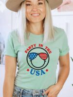 Party In The Usa T-shirt | Women's Top