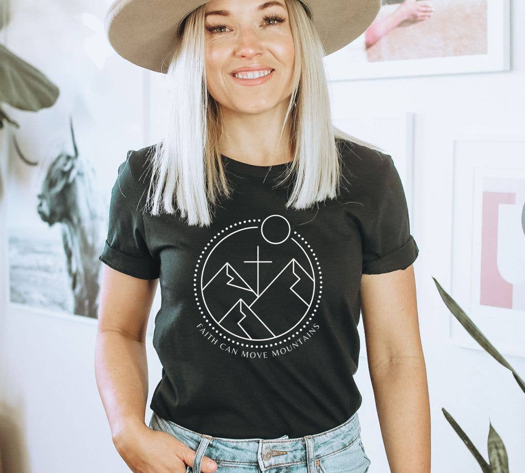 Faith Can Move Mountains T-shirt | God T-shirt