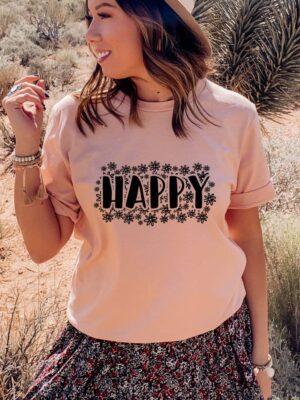 Happy T-shirt | Happy Day Shirt