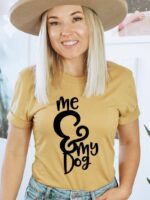 Me And My Dog T-shirt | Graphic Tee