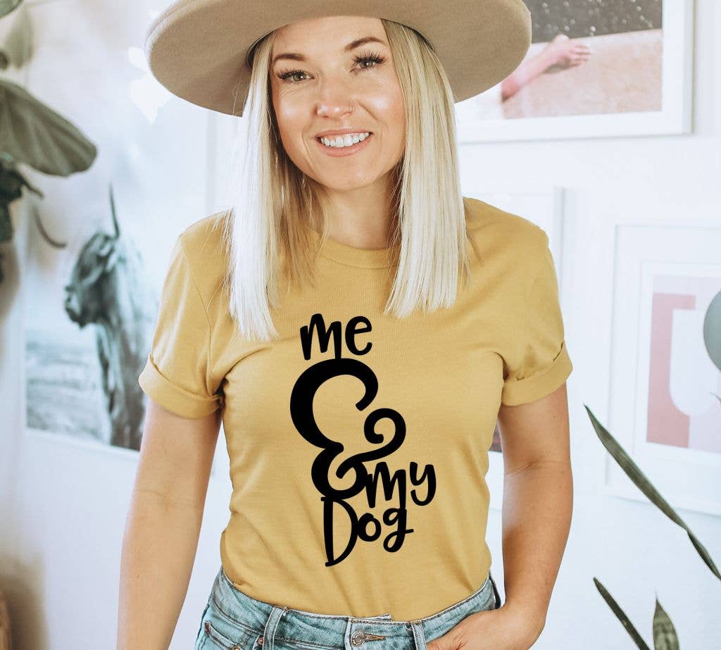 Me And My Dog T-shirt | Graphic Tee