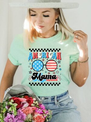 American Mama T-shirt | Graphic Shirt