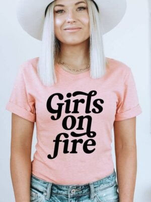 Girls On Fire T-shirt | Graphic Tee