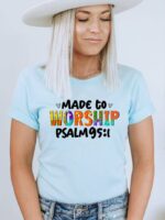 Made To Worship T-shirt | Jesus Shirt