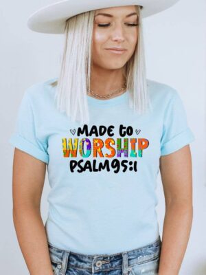 Made To Worship T-shirt | Jesus Shirt