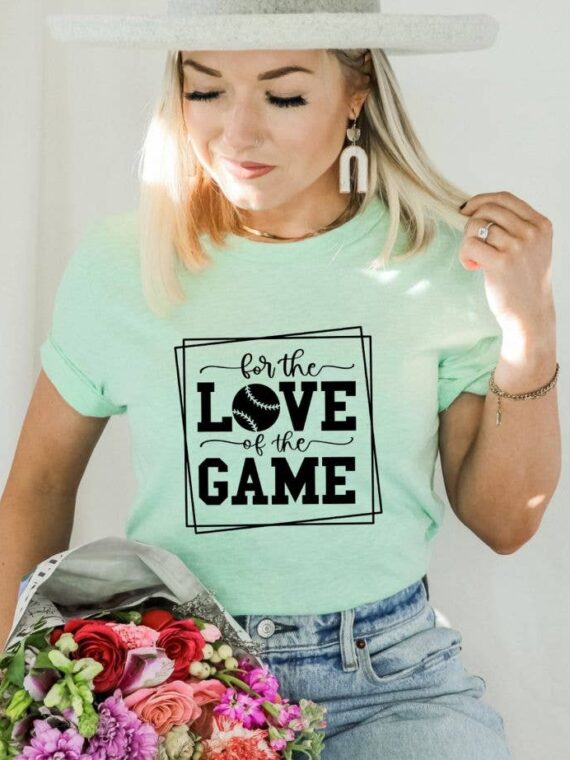 For The Love Of The Game T-shirt | Graphic Tee