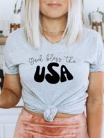 God Bless USA T-shirt | Graphic Tee