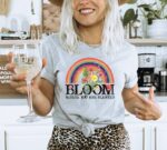 Bloom With Grace World Tour Floral T-shirt | Graphic Tee