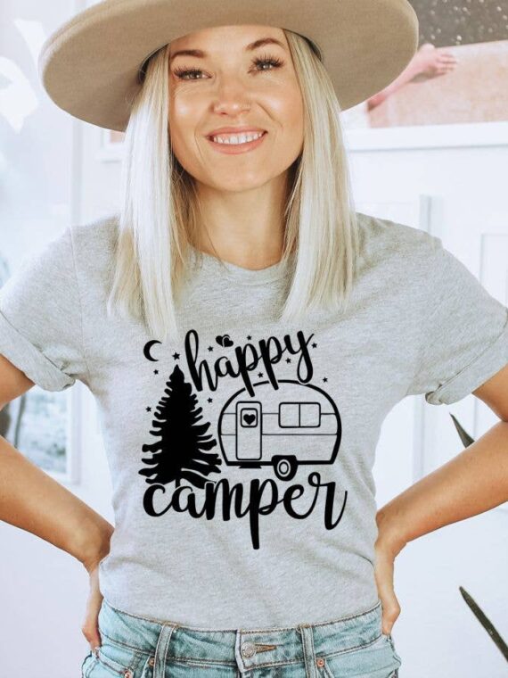 Happy Camper T-shirt | Women's Shirt