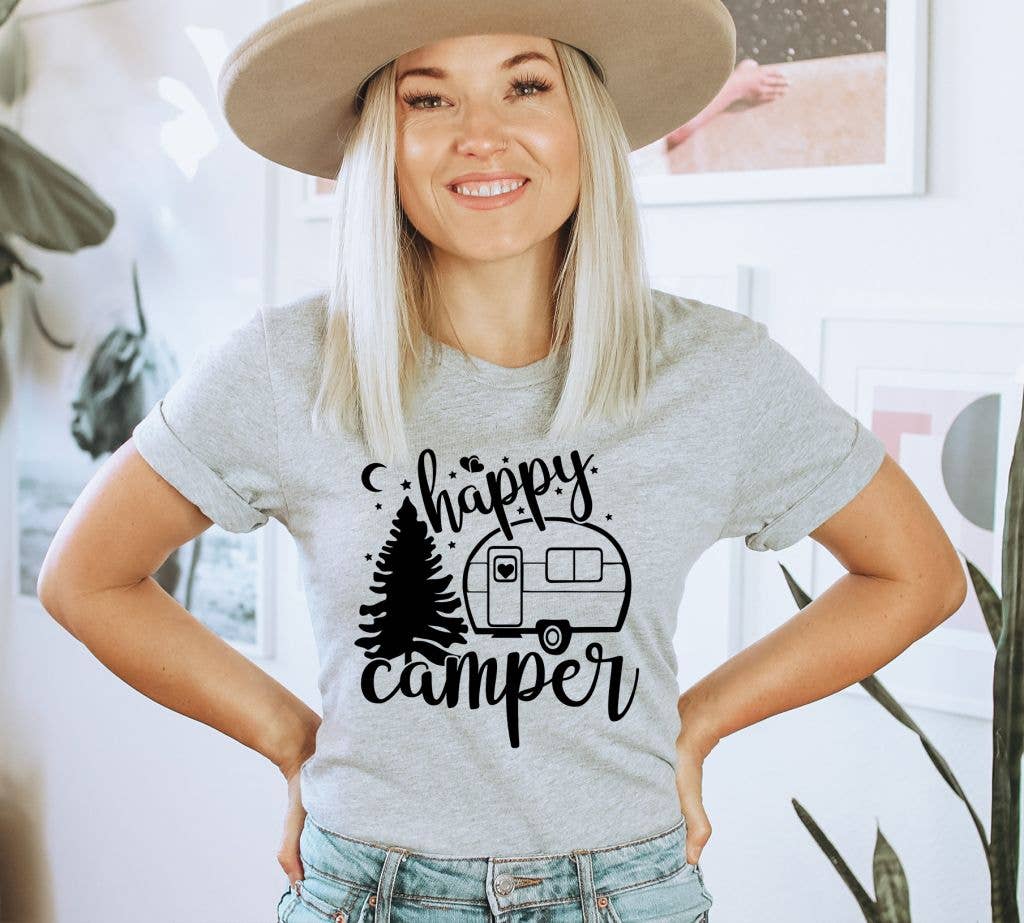 Happy Camper T-shirt | Women's Shirt