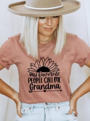 My Favorite People Call Me Grandma T-shirt