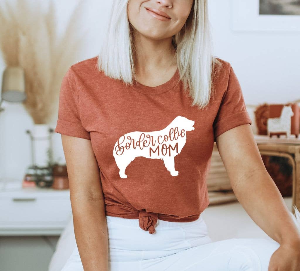 Border Collie Mom T-shirt | Women's Gift