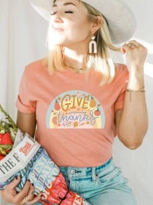 Give Thanks T-shirt | Graphic Tee