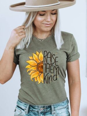 Raise Them Kind T-shirt | Graphic Top