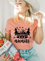 Adventure Awaits T-shirt | Women's Top