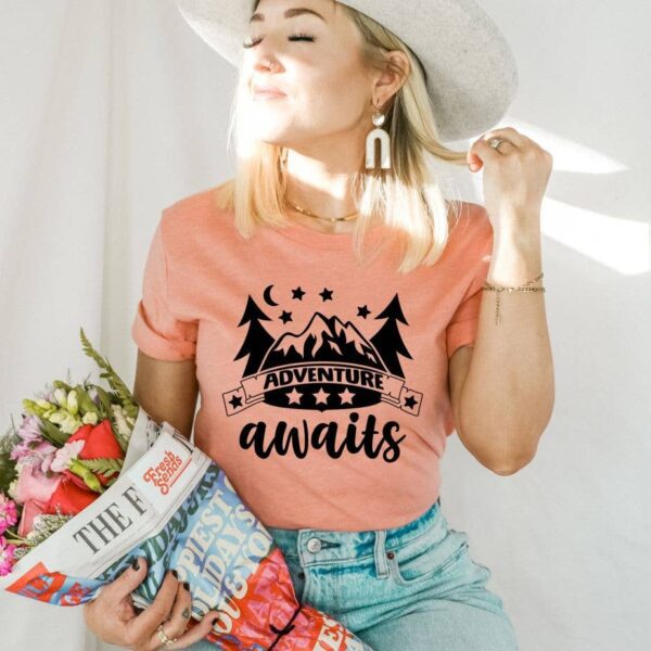 Adventure Awaits T-shirt | Women's Top