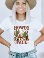 Howdy Fall T-shirt | Graphic Tee