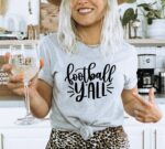 Football Y'all T-shirt | Graphic Tee