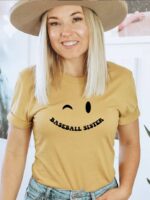 Baseball Sister T-shirt | Graphic Top