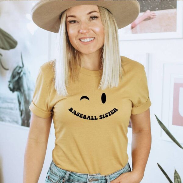 Baseball Sister T-shirt | Graphic Top