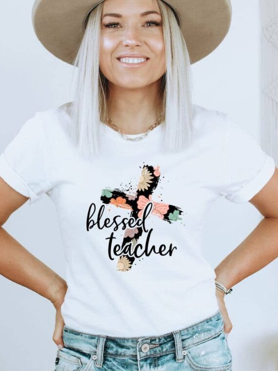 Blessed Teacher T-shirt | Graphic Tee