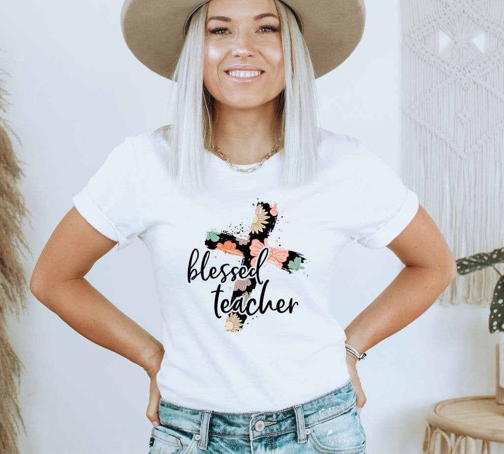 Blessed Teacher T-shirt | Graphic Tee