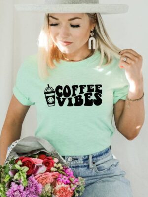 Coffee Vibes T-shirt | Graphic T-shirt