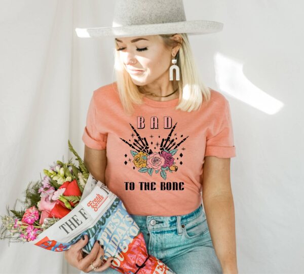Bad To The Bone T-shirt | Graphic Tee