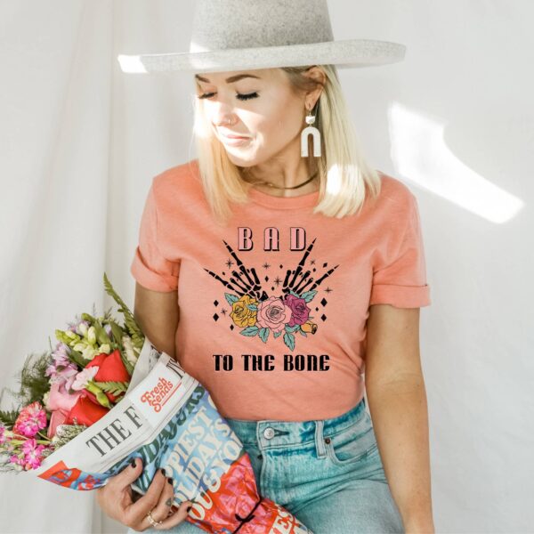 Bad To The Bone T-shirt | Graphic Tee