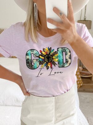 God Is Love T-shirt | Graphic Tee